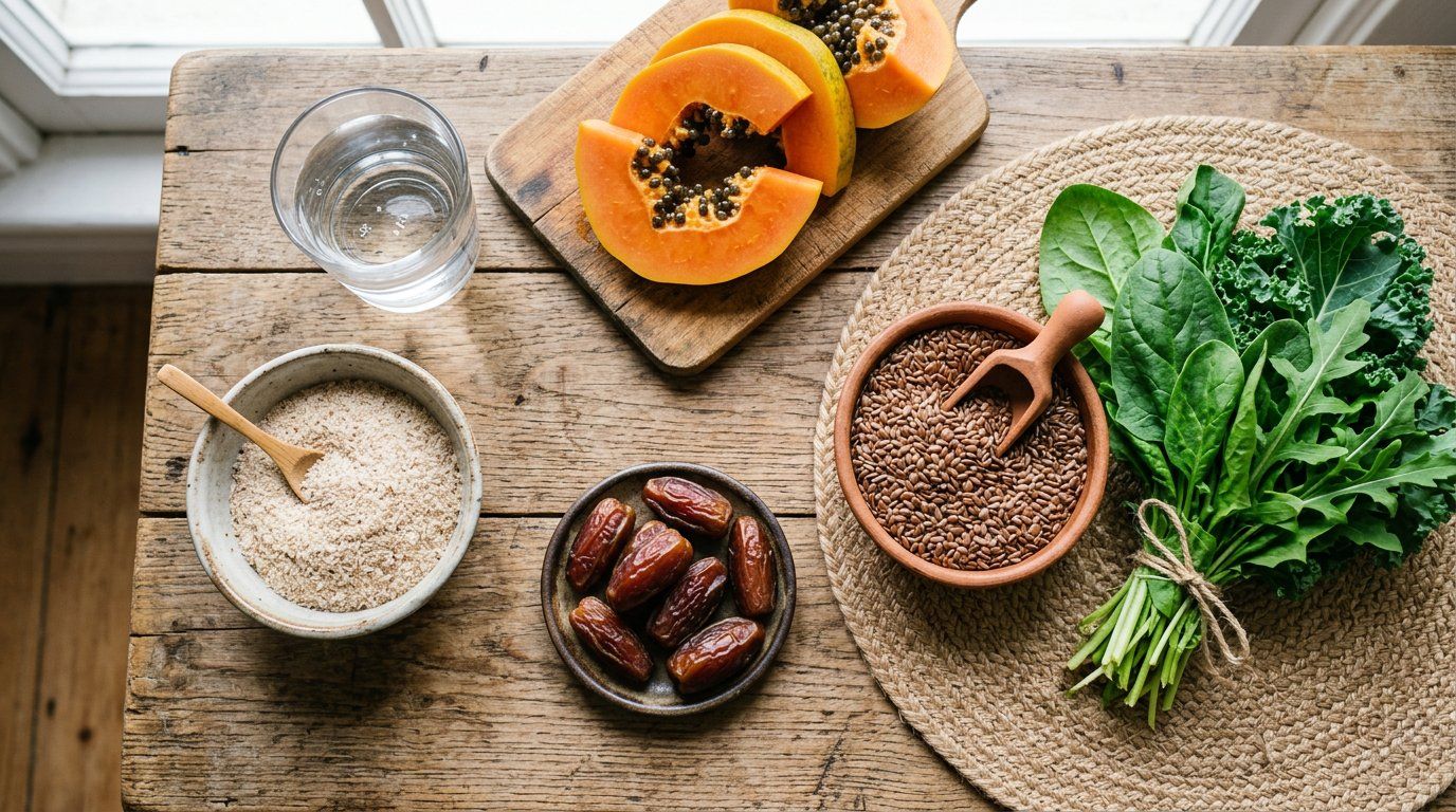 কোষ্ঠকাঠিন্য দূর করার ভেষজ উপকরণ