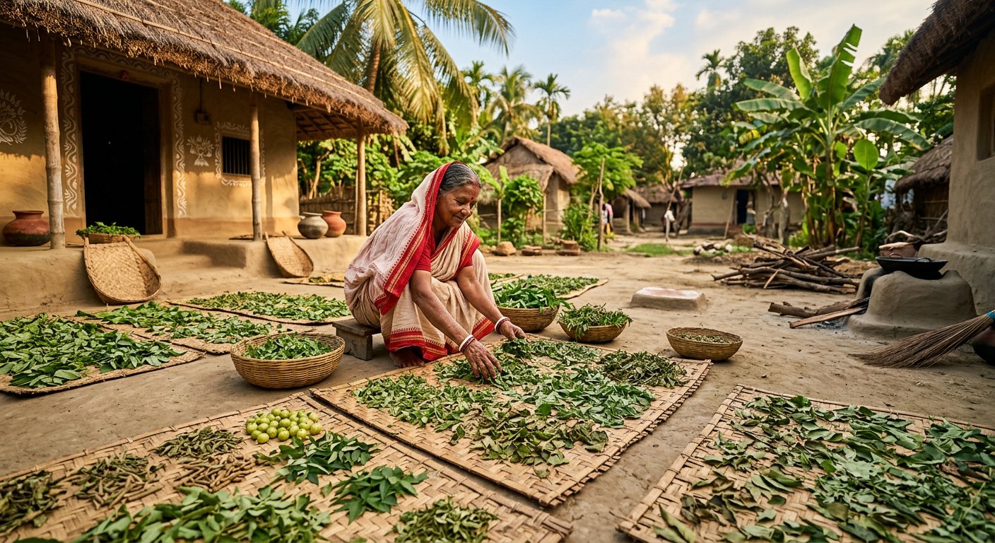 রোদে শুকানো