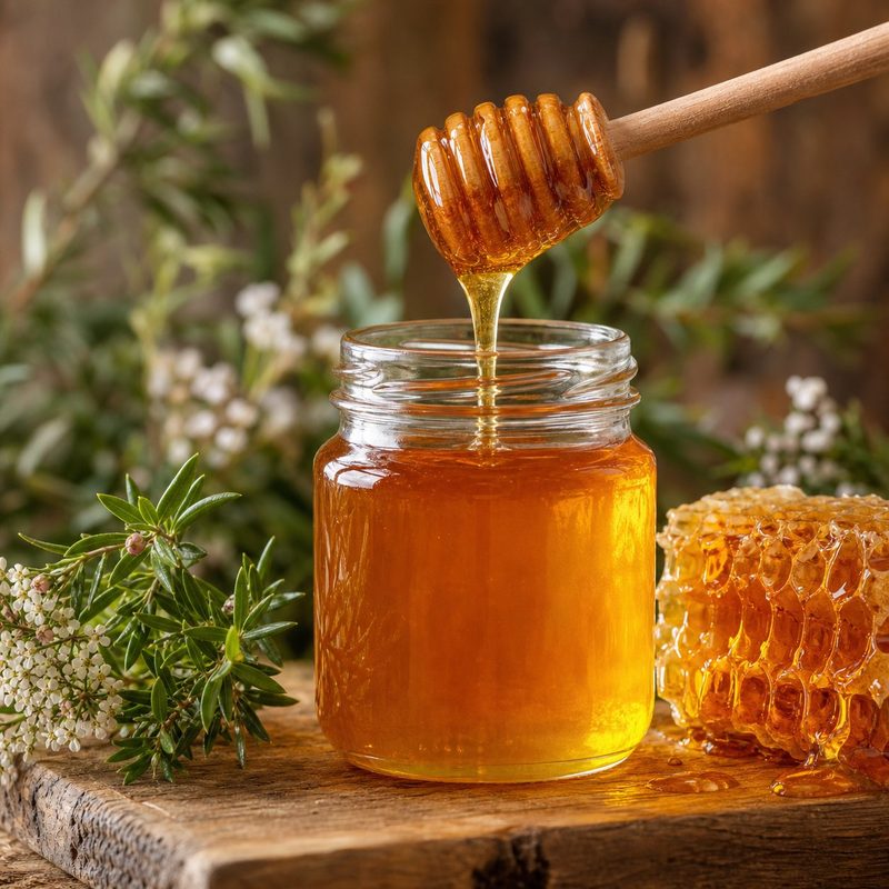 ঔষধি গ্রামের খাঁটি কাঁচা বন মধু — Raw Forest Honey